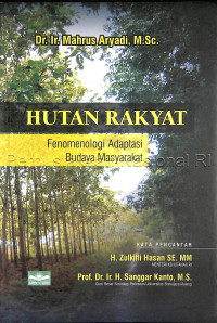 Hutan rakyat: fenomenologi adaptasi budaya masyarakat