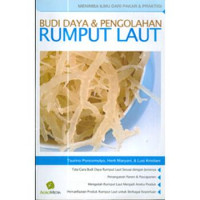 BUDIDAYA DAN PENGOLAHAN RUMPUT LAUT