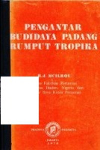 PENGANTAR BUDIDAYA PADANG RUMPUT TROPIKA