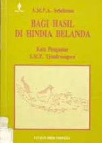 BAGI HASIL DI HINDIA BELANDA