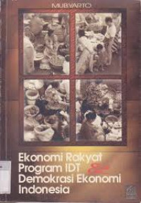 Image of EKONOMI RAKYAT PROGRAM IDT 8 C DEMOKRASI EKONOMI INDONESIA