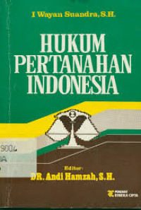 HUKUM PERTANAHAN INDONESIA