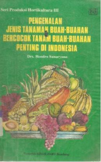 PENGENALAN JENIS TANAMAN BUAH-BUAHAN BERCOCOK TANAM BUAH-BUAHAN PENTING DI INDONESIA