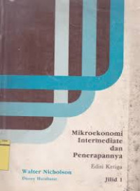 MIKROEKONOMI INTERMEDIATE DAN PENERAPANNYA EDISI KETIGA JILID 1