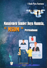 Manajemen sumber daya manusia “MSDM” perusahaan