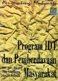 PROGRAM IDT PEMBERDAYAAN MASYARAKAT