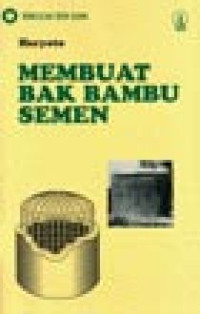 MEMBUAT BAK BAMBU SEMEN