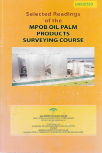 Selected readings for oil palm products surveying