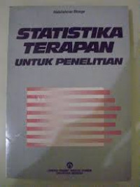 STATISTIKA TERAPAN UNTUK PENELITIAN