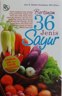 BERTANAM 36 JENIS SAYUR