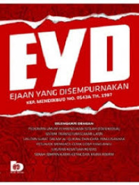 Image of EYD : EDISI YANG DISEMPURNAKAN