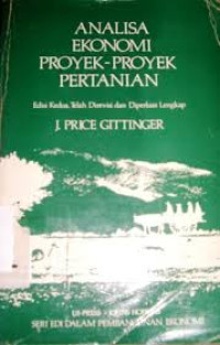 Image of Analisa ekonomi proyek-proyek pertanian