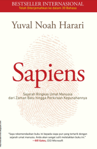 Image of Sapiens: sejarah singkat umat manusia dari zaman batu hingga perkiraan kepunahannya