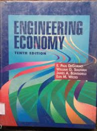 Image of EKONOMI TEKNIK : ENGINEERING ECONOMY TENTH EDITION