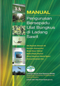 Image of Manual pengurusan bersepadu ulat bungkus di ladang sawit