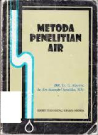 Image of METODA PENELITIAN AIR