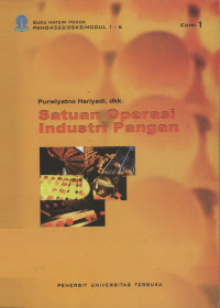 Image of Satuan Operasi Industri Pangan