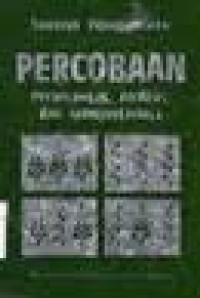 Image of PERCOBAAN : PERANCANGAN, ANALISIS, DAN INTERPRETASINYA
