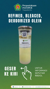 Image of Refined, Bleaced, Deodorized Olein: Realia