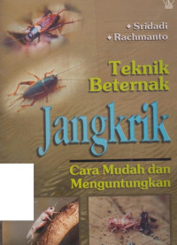 Image of TEKNIK BETERNAK JANGKRIK