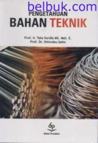 Image of Pengetahuan bahan teknik